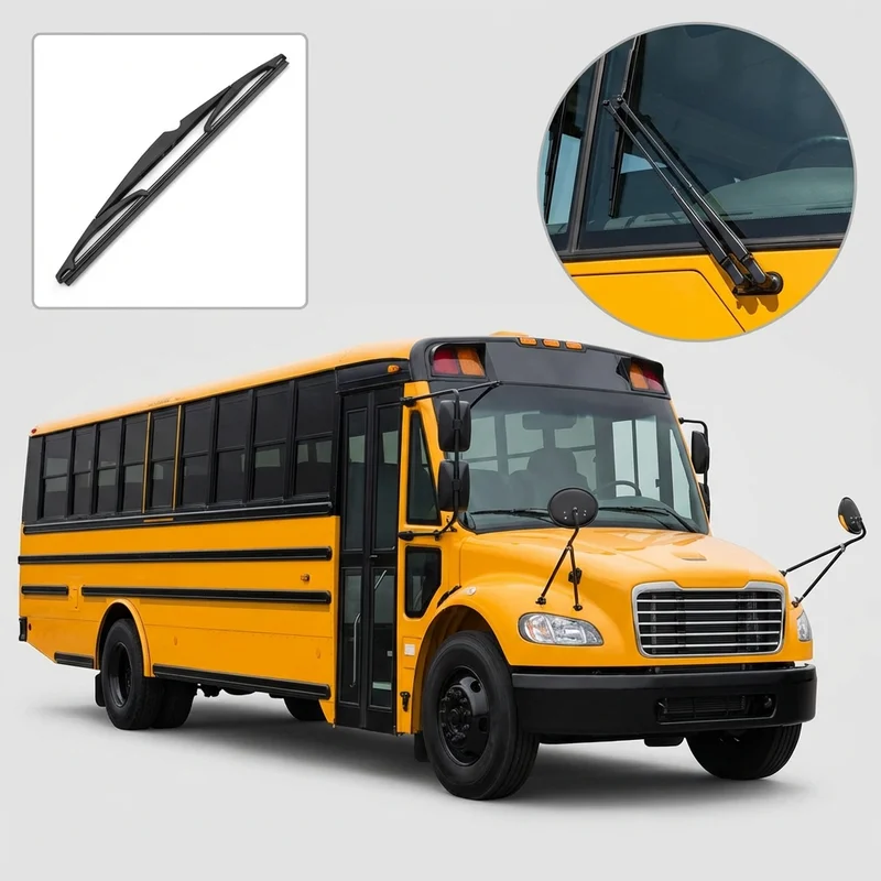 Driver Side Wiper Blade for IC Corporation RE School Bus (2003 - 2024) - 1